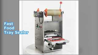 패스트 푸드 트레이 밀폐기