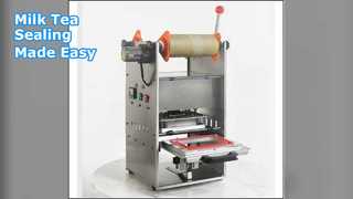 밀크티 실러 기계 스테인레스 스틸 금형