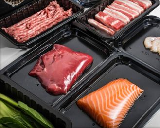 Desktop Portable Modified Atmosphere Control Precise Gas Injection DQ260T-E Tray Sealing Machine Keeping Food Fresh