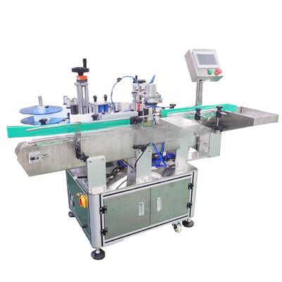 Fully Automatic Chili Sauce Hexagonal Bottle Labeling Machine CH-302D Honey Bottle Plastic Bottle Vertical Labeling Machine