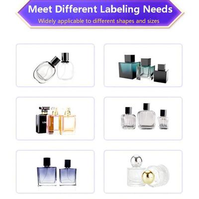 Full Automatic Round Bottle, square Bottle, Flat Bottle, Various Bottle Types,  Glass Bottles Applicable Labeling Machine CH-302D1