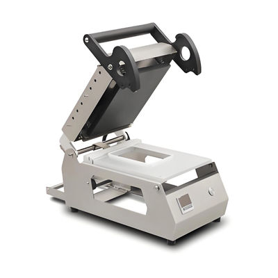 수동 트레이 실링 머신 DQ-5, 플라스틱 용기 트레이 식품 및 육류 포장용, 식품 트레이 교차 절단 실링 머신