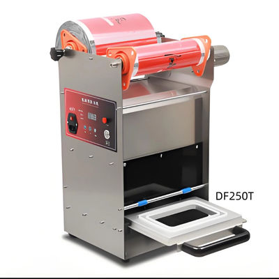Plastic Material Tray Electric Sealer DF250T High Quality Semi-Automatic Fast Food Box/Tray Sealer Machine