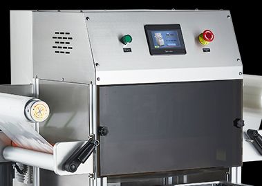 Fully Automatic Vacuum Skin Sealing Machine with Food Grade 304 Stainless Steel and 6061 Anodized Aluminum Mold for MAP Packaging