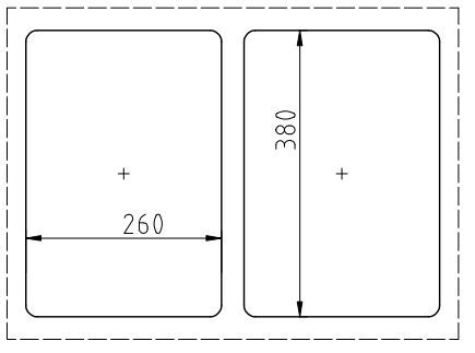 Fully Automatic Vacuum Skin Sealing Machine DQ440VSL with Food Grade 304 Stainless Steel and 6061 Anodized Aluminum Mold for MAP Packaging