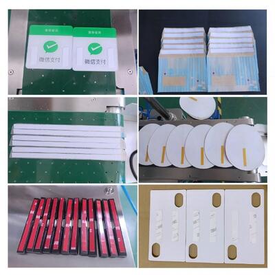 Semi-Automatic Flat Electronic Sticker 3M Adhesive Double-Sided Labeling Machine CH-615H for Cans & Bottles with PLC Core Components