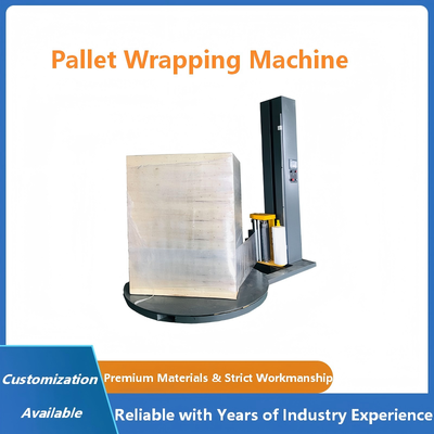 Automatic Pallet Wrapping Machine Vertical Turntable Wrapper Pre-stretch Film Wrapping Machine Automatic Film Wrapper